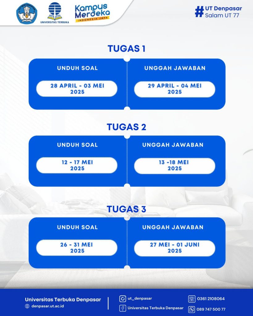 Tmk Semester 2024 2025 Genap Universitas Terbuka Denpasar